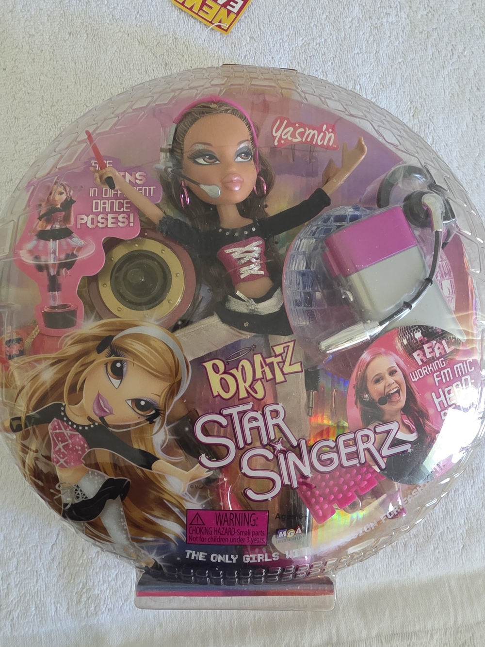 Bratz Star Singerz Yasmin Doll NIB Sealed NRFB Vintage 2007 MGA Rare